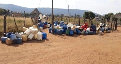 Collins Chabane, Malamulele water shortage